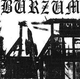 Presunta foto de una de las iglesias quemadas por Varg, en la portada del mini-LP Aske